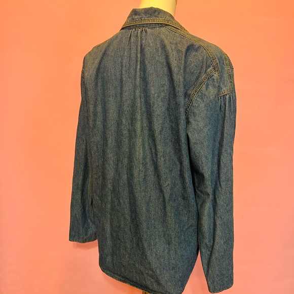 Vintage Denim Star Embellished Jacket - Picture 4 of 4